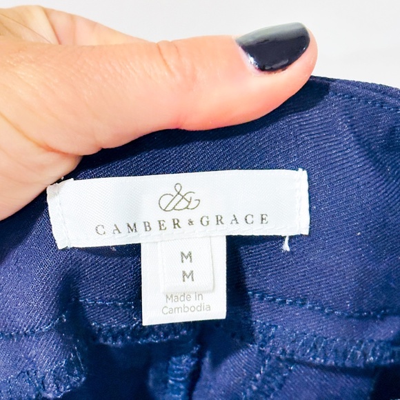 CAMBER & GRACE Navy stretch pants - Picture 4 of 8